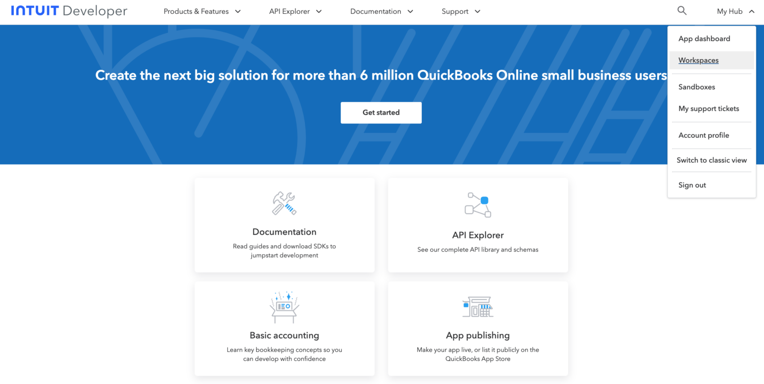 Introducing The New Intuit Developer Portal Introducing The New Intuit Developer Portal